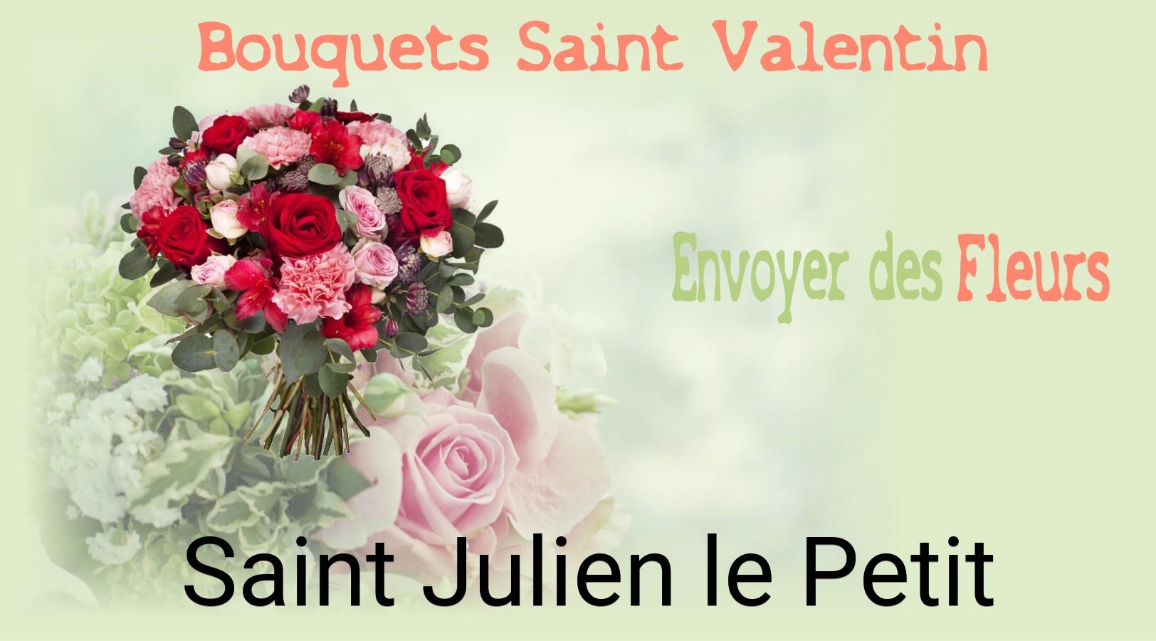 Roses de Saint-Valentin livrées à Saint-Julien-le-Petit